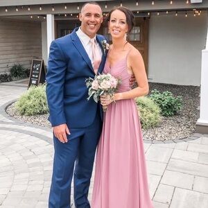 Azazie Blake bridesmaids dress, worn once, dry cleaned